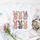 Coquette Easter Bunny Floral Tees-6