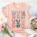 Coquette Easter Bunny Floral Tees-4
