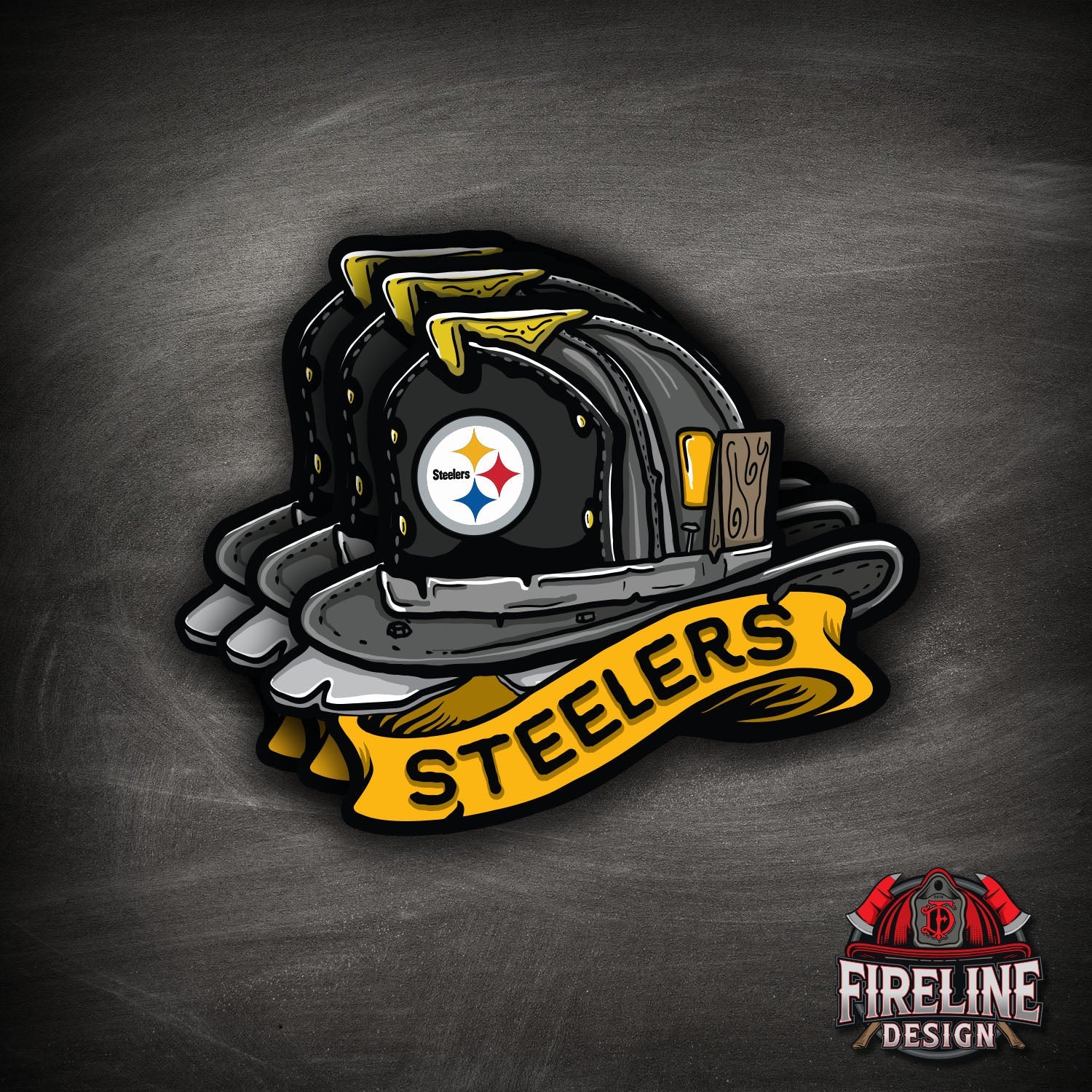 fire football helmet stripes NFL Fire Helmet Sticker