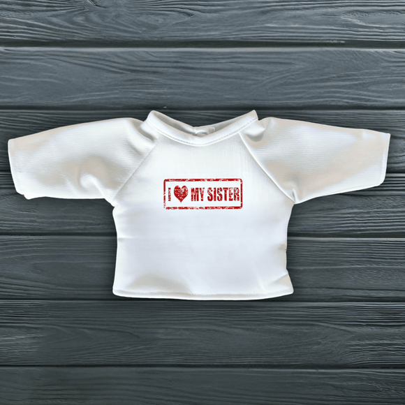 Custom Doll Clothing | Personalized Doll T Shirt