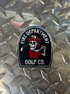 Skeleton swing Sticker - 0
