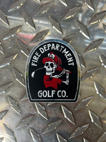 Skeleton swing Sticker - 0