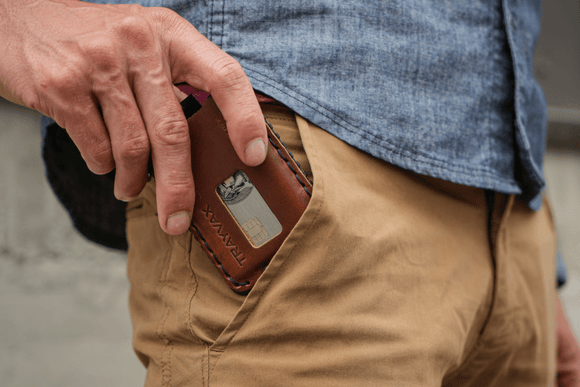 Ascent Wallet - Black Steel Grey