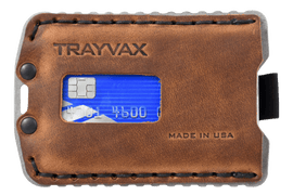 Ascent Wallet - Raw Tobacco Brown
