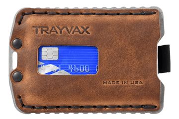 Ascent Wallet - Raw Tobacco Brown