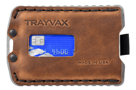 Ascent Wallet - Raw Tobacco Brown