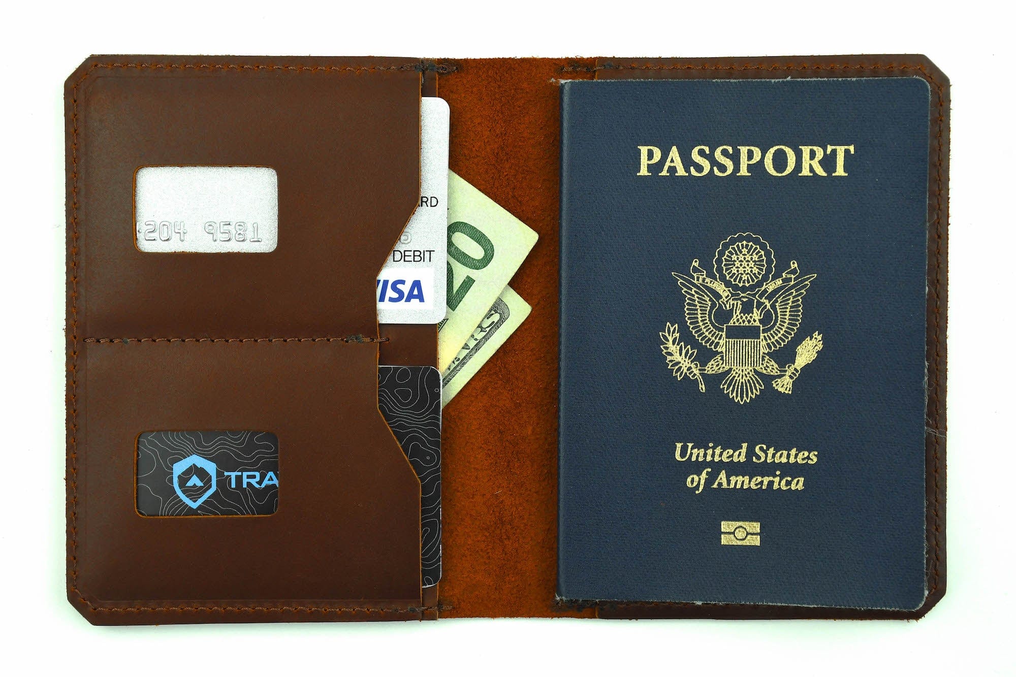 Explorer Passport Wallet - Brown