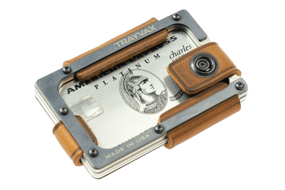 Contour Lite Wallet - Titanium Tobacco Brown