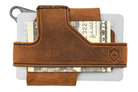 Contour Wallet - Black Tobacco Brown