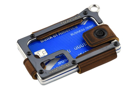 Contour Wallet - Raw Mississippi Mud