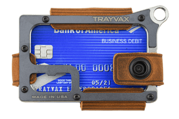 Contour Wallet - Raw Tobacco Brown