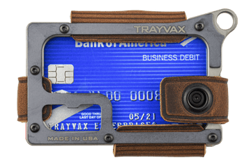 Contour Wallet - Titanium Mississippi Mud