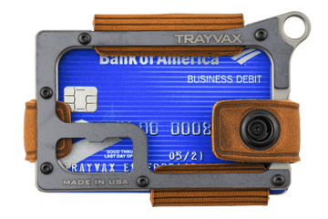 Contour Wallet - Titanium Tobacco Brown