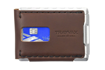 Venture Billfold - Raw Tumbled / Frontier Brown