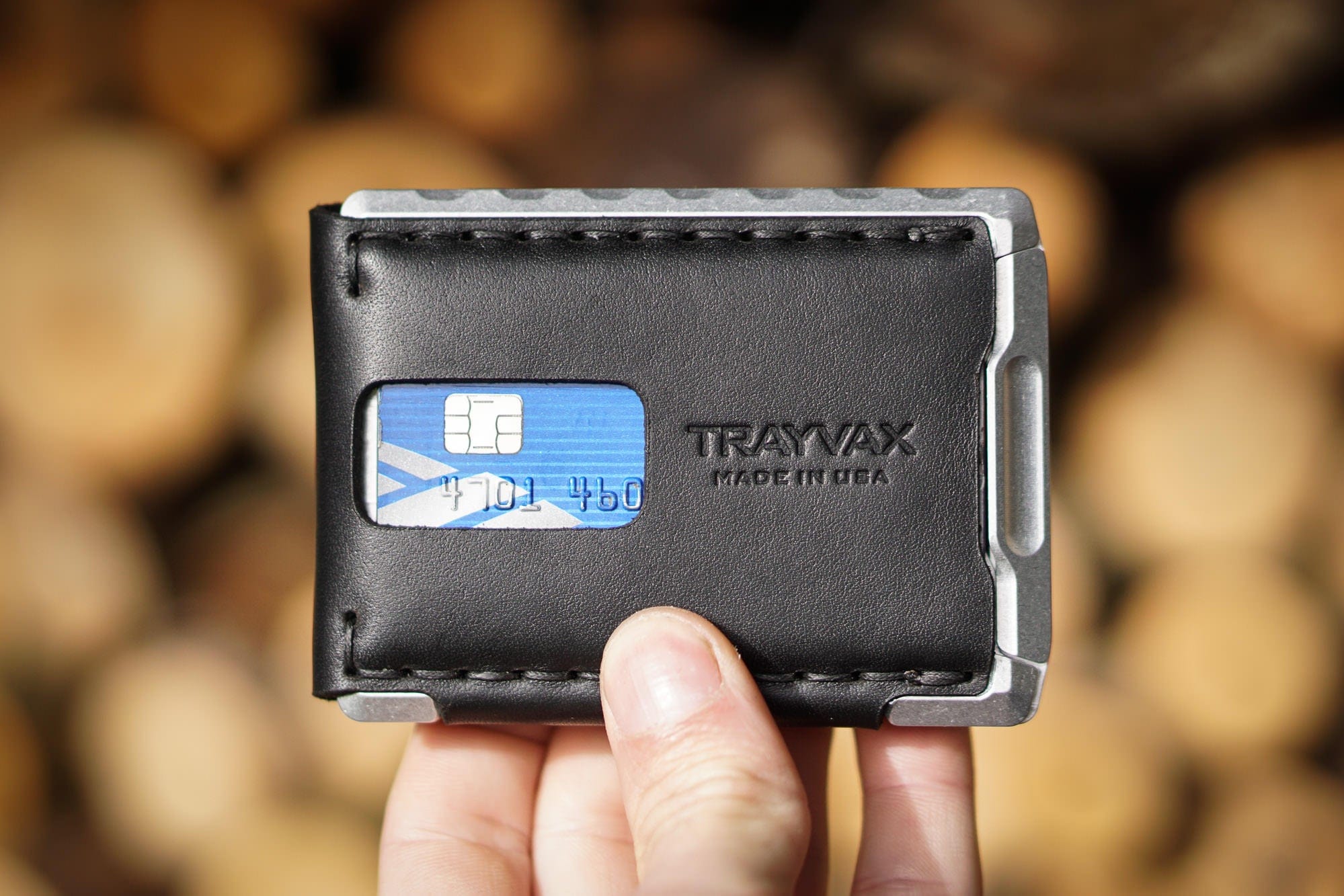 Venture Billfold - Raw Tumbled / Nightfall Black