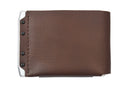 Venture Billfold - Raw Tumbled / Frontier Brown-2