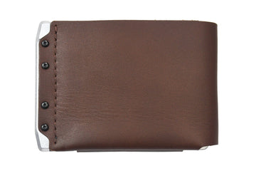 Venture Billfold - Raw Tumbled / Frontier Brown - 0