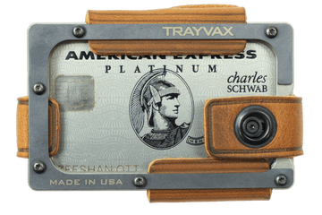 Contour Lite Wallet - Titanium Tobacco Brown