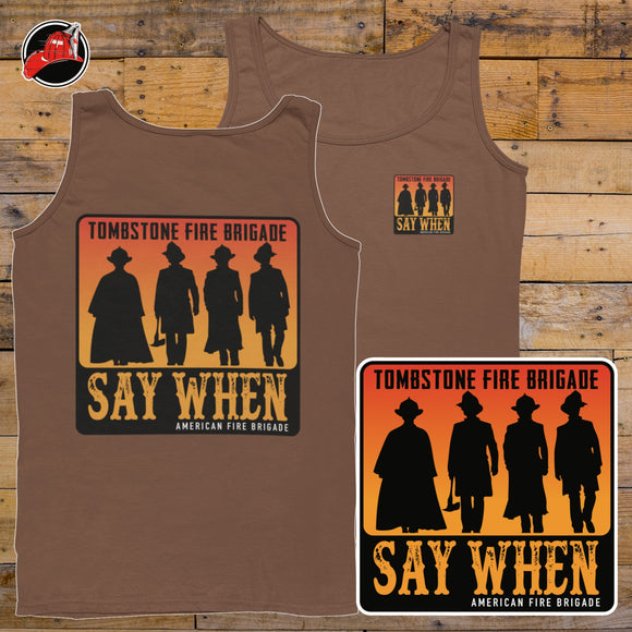 Tombstone Fire Brigade Tank
