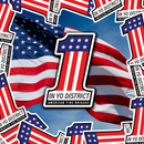 Yo District America Sticker-1