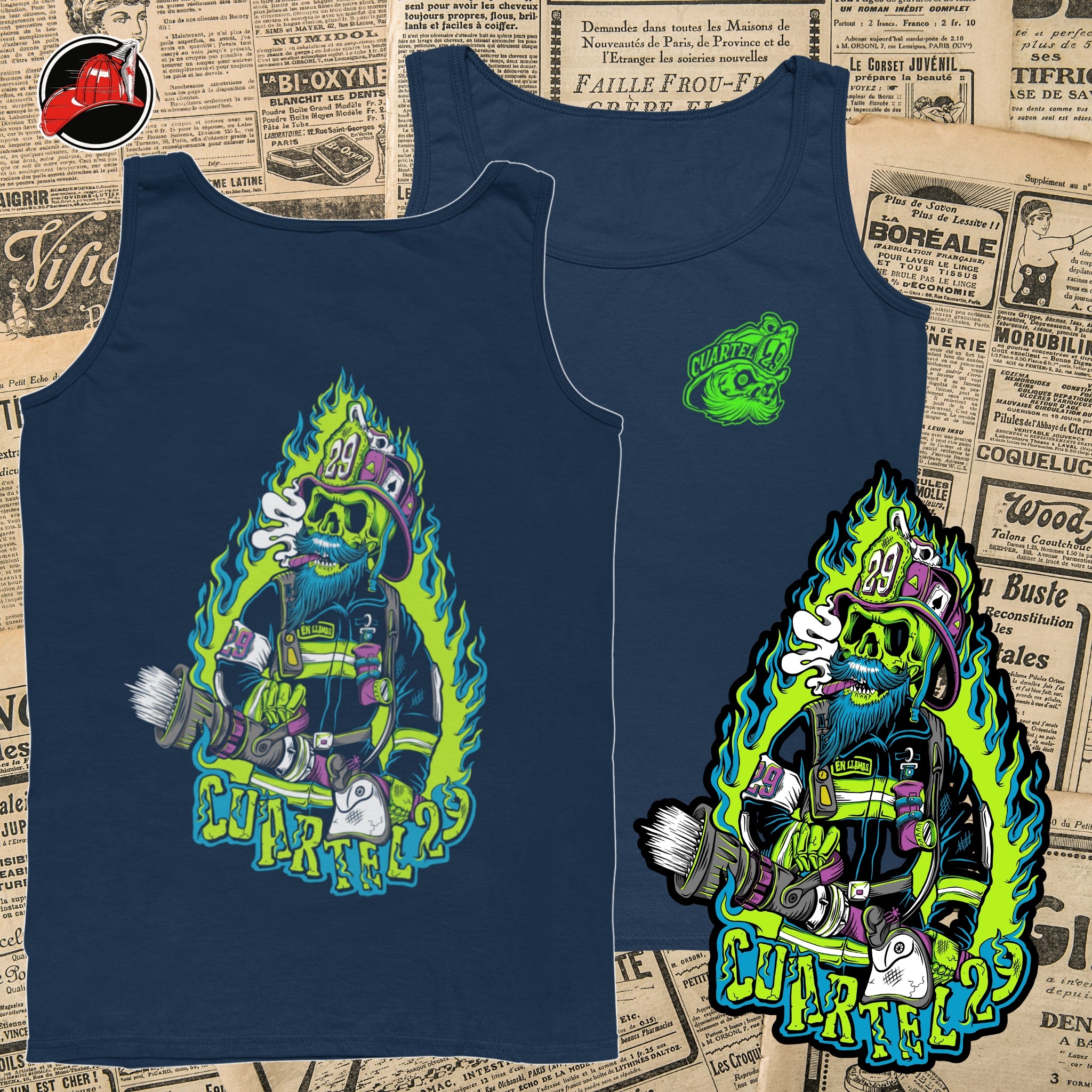Blue Beard Tank