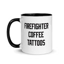 Firefighter Coffee Tattoo Mug-1