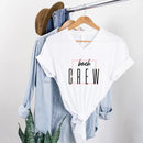 Bach Crew Bride To be Party Bachelorette V-Neck T-shirt-9